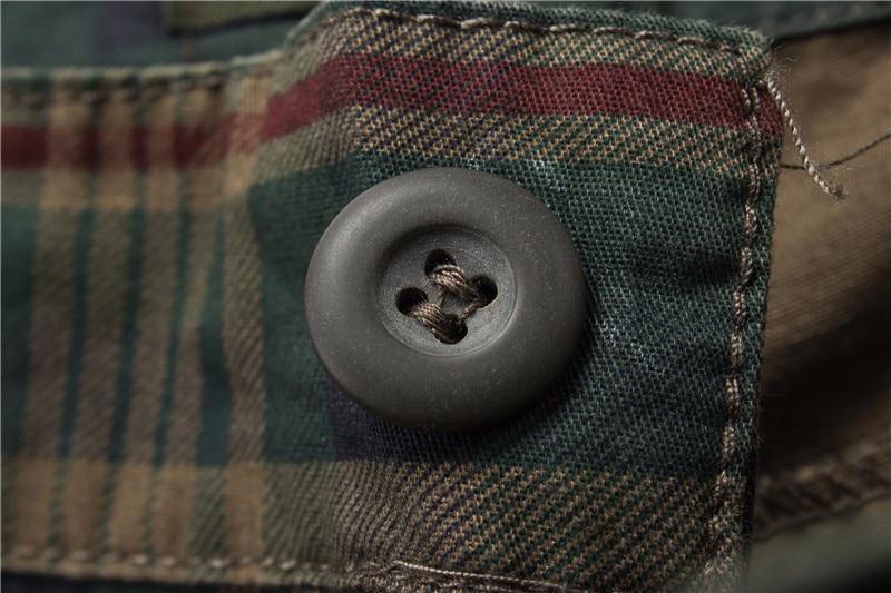 Men's Fashion Plaid Camo Beach & Casual Shorts