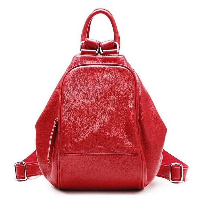 Fashion Ladies' Genuine Leather Backpack