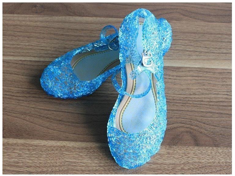 Baby Shoes Girls Sandals Anna&Elsa Kids Baby Shoes Elsa Princess And Cosplay Shoes Party And Comfortable - Sheseelady