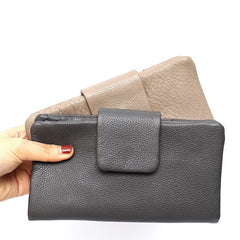 Fashionable Functional Women's Large Leather Handbags For Card Coin