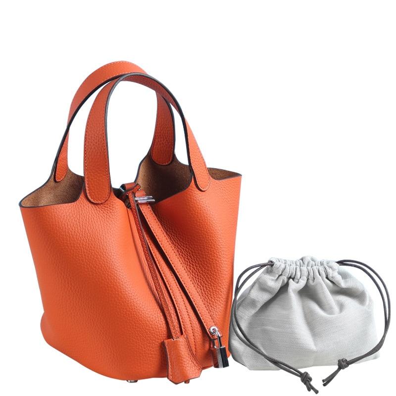 Luxury Vintage Ladies' Genuine Soft Leather Handbags