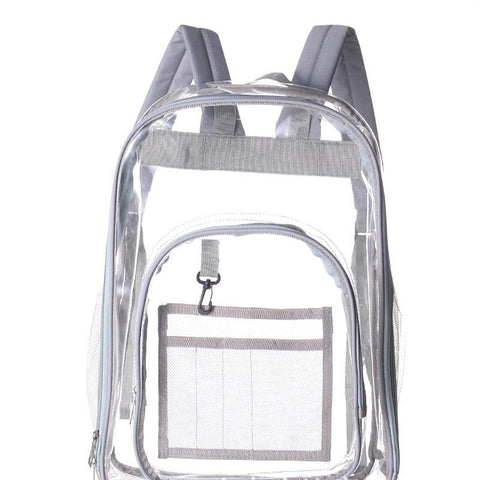 High Quality Waterproof Transparent Women's Large Capacity School Bag