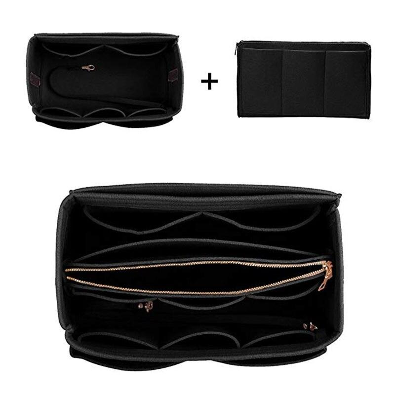 Fashionable Portable Felt Cloth Cosmetic Bags For Home Travel