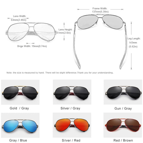Vintage Aluminum Polarized Sunlized Classic Brand Sun Glasses Coating Lens Driving Shades For Men/Women ( 女性用 )