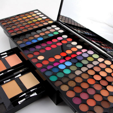 Multi Color Eye Shadow Palette Blush Powders Makeup Set