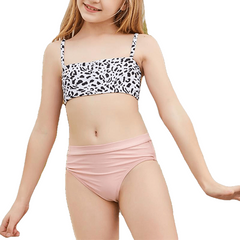 Cute Skin-friendly Girls' Push Up Swimsuit