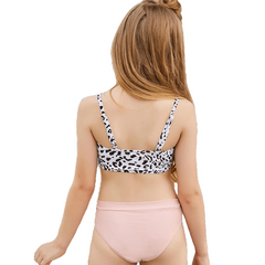 Cute Skin-friendly Girls' Push Up Swimsuit