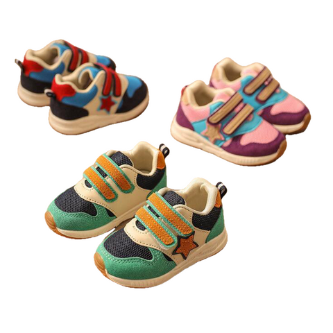 New Sport Net Mesh Respirável Casual Sneakers For Kids