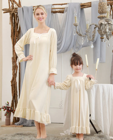 Nightgowns estilosos para crianças de meninas