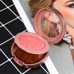 Face Blusher Powder Rouge Makeup Cheek Blusher Powder - Sheseelady