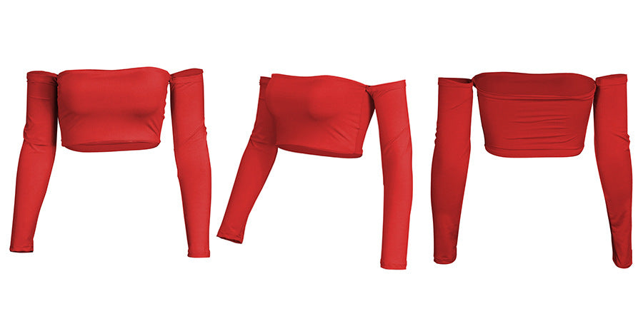 Fashion Slim-Fit Versatile Long-Sleeve Bottom T-shirt