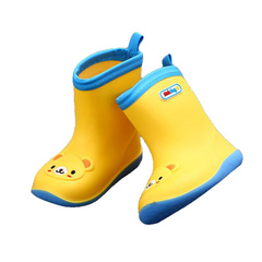 Waterproof Cartoon Pattern Non-Slip Rubber Rain Boots For Kids