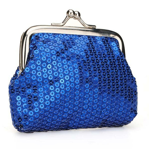 Women Small Coin Wallet Sequins Candy-colored Coins Wedding Gift