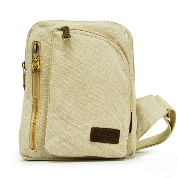 Unisex Casual Canvas Shoulder Bag Chest Pack Messenger