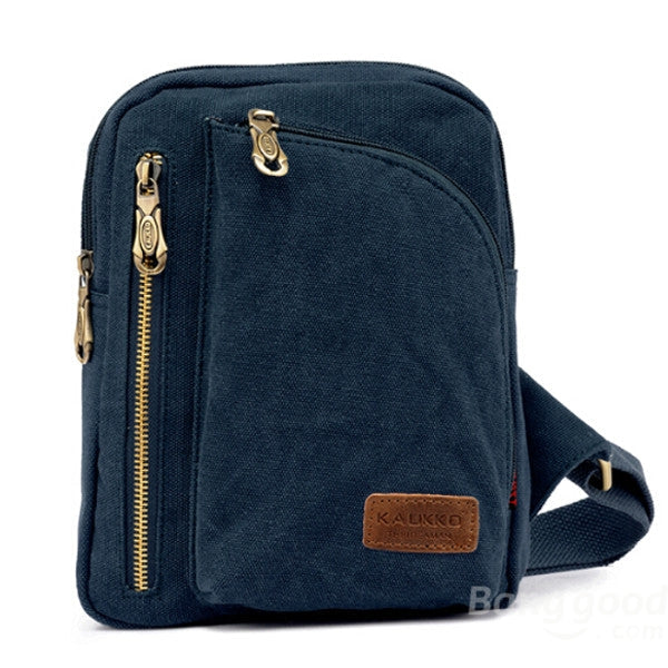 Unisex Casual Canvas Shoulder Bag Chest Pack Messenger