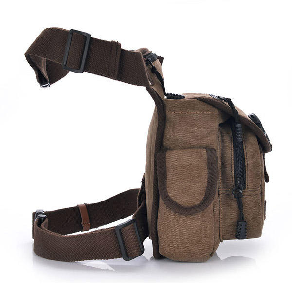 Unisex Casual Canvas Outdoor Sports Waist & Camera Bag