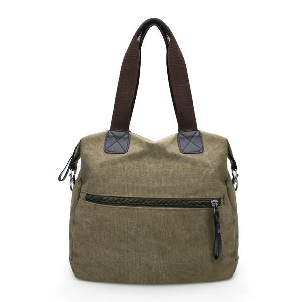 Men Women Pillow Vintage Canvas Bag Shoulder Messenger Handbag