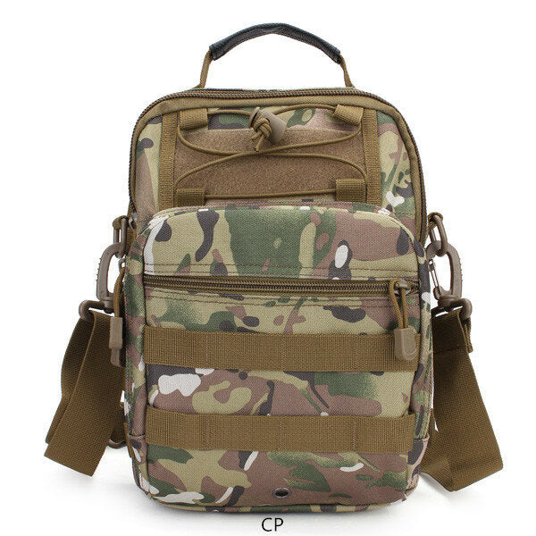 Tactical Outdoor Chest Pack Crossbody Shoulder Bag for Camping & Sports