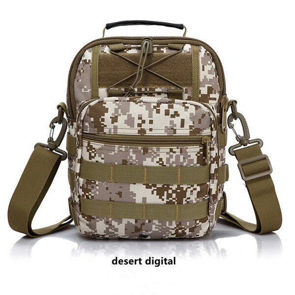 Tactical Outdoor Chest Pack Crossbody Shoulder Bag for Camping & Sports