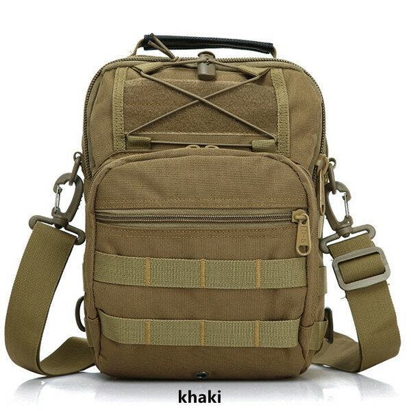 Tactical Outdoor Chest Pack Crossbody Shoulder Bag for Camping & Sports