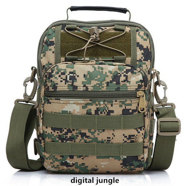 Tactical Outdoor Chest Pack Crossbody Shoulder Bag for Camping & Sports