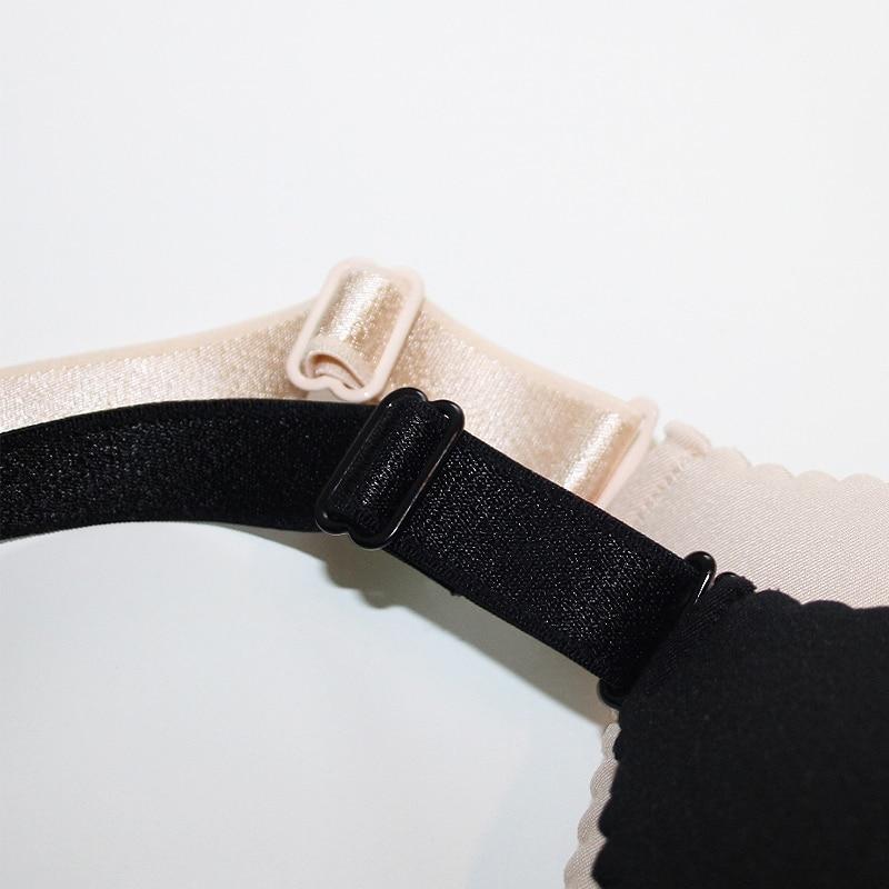 Sexy Deep U Cup Bras For Women Push Up Lingerie Seamless Bralette Backless Plunge Intimates