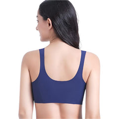 Sexy Women Bras Push Up Gather Bralette Seamless Bra Wire Free Soutien Gorge Femme Comfort Underwear Solid Color Vest Brassiere