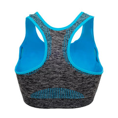 Skin-friendly Shockproof Women's Quick Dry Seamless Push Up Bra For Sports