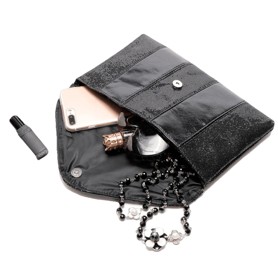 Pu Synthetic Leather Ladies Evening Party Envelope Bag