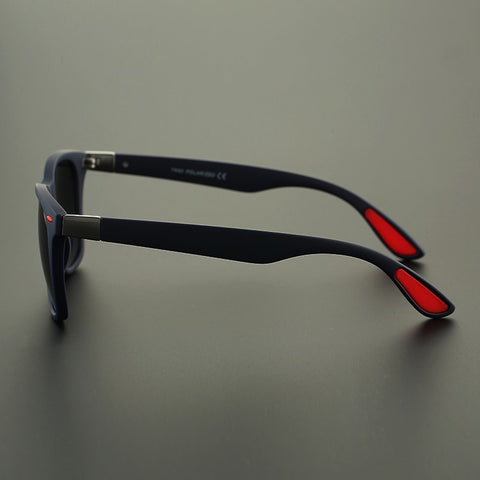 Classic Square Polarized Sunglasses Men Women Brand Designer Vintage Driving Goggle Rivet Mirror Male Sun Glasses Uv400 - Sheseelady