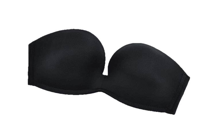 Women's Silicone Bands Strapless Push Up Self Adhesive Plunge Multi-way Bra Full Coverage