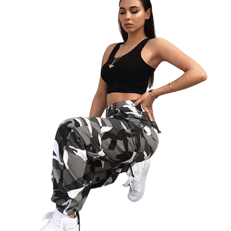 Military Army Combat Camouflage Jeans