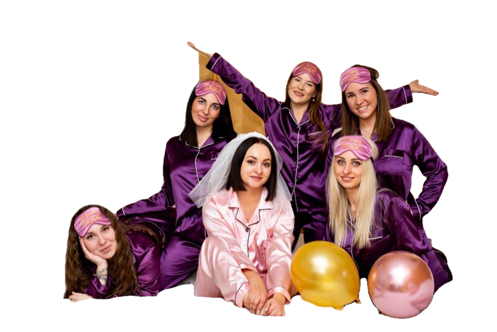 Women's Silk Satin Sleepwear Set - Couple's Two-Piece Pajamas