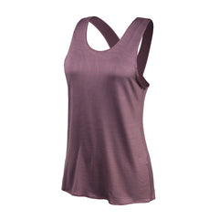 Stylish Quick-drying Ladies' Cross Back Sleeveless Gym Shirts