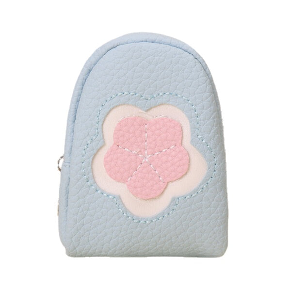Women Quality PU Leather Cute Floral Pattern Change Wallet Coin Purse Card Holder
