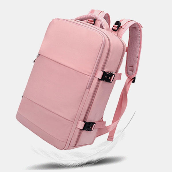 Women Nylon Large Capacity Multifunction Waterproof Casual Backpack