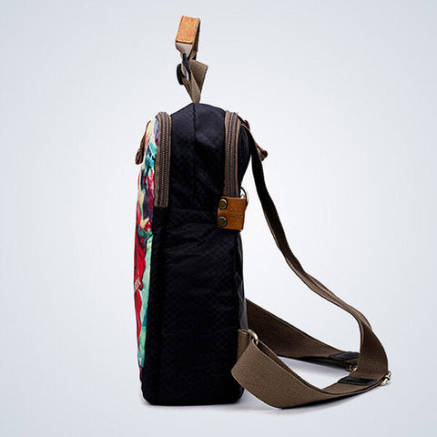 National Flower Handbags Multifuntion Shoulder Bags Backpack