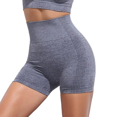 Breathable Sexy Women's Seamless High Waist Push Up Yoga Leggings Or Shorts