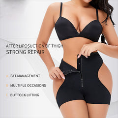 Zipper Hook Butt Lifter Body Shaper Tummy Control Enhancer Sexy Thong Short