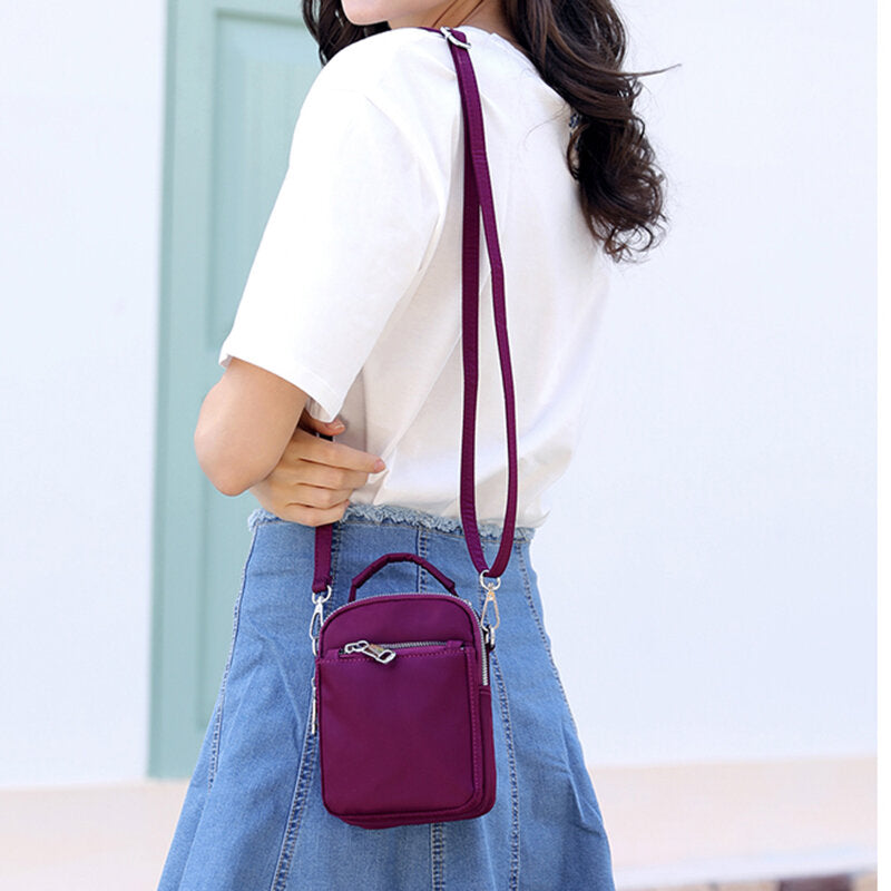 Women Mini Small Light Weight Shoulder Bag Crossbody Phone