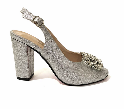 Crystal Buckle Strap High Quality Pumps For Women - Sheseelady