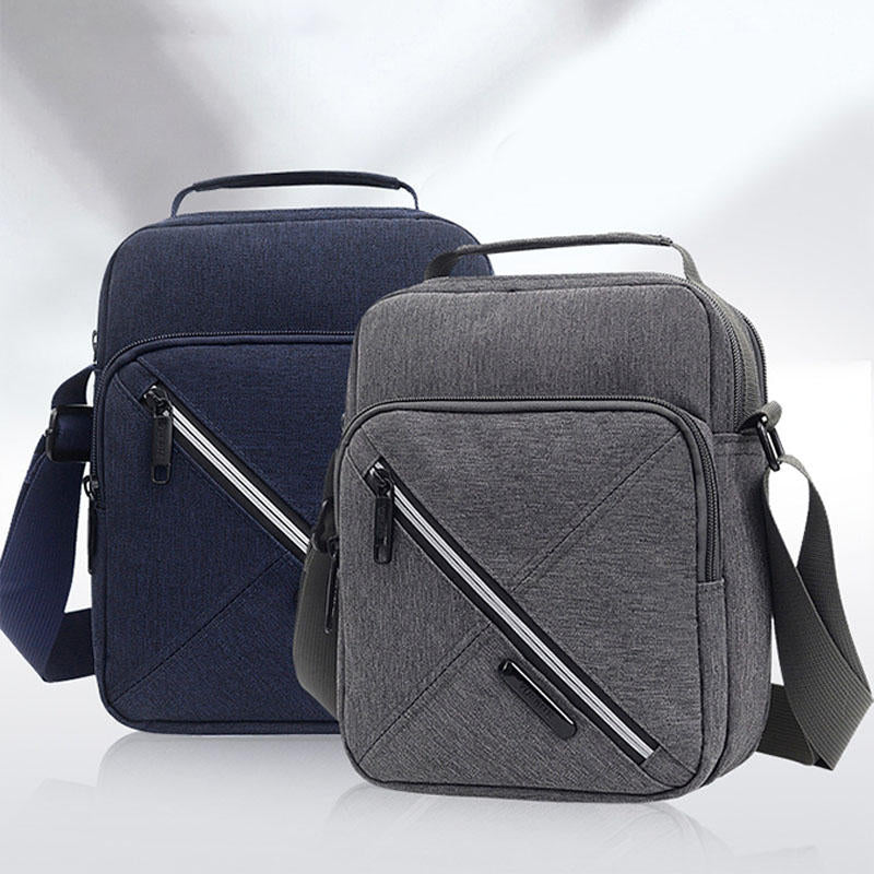 Men's Waterproof Nylon Crossbody Shoulder Bag