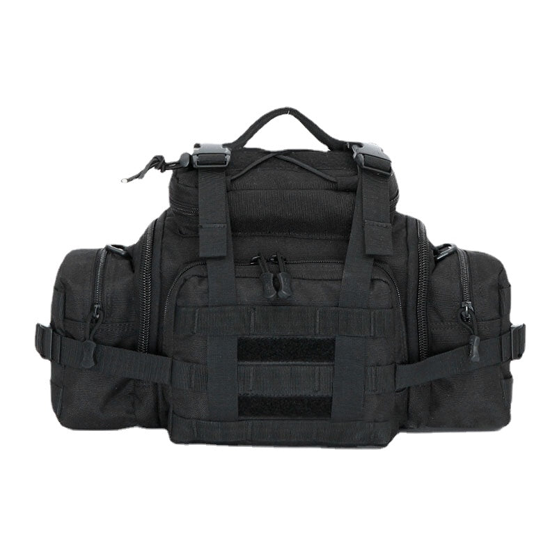 Unisex Tactical Camouflage Nylon Multi-carry Crossbody & Waist Bag for Outdoor Riding