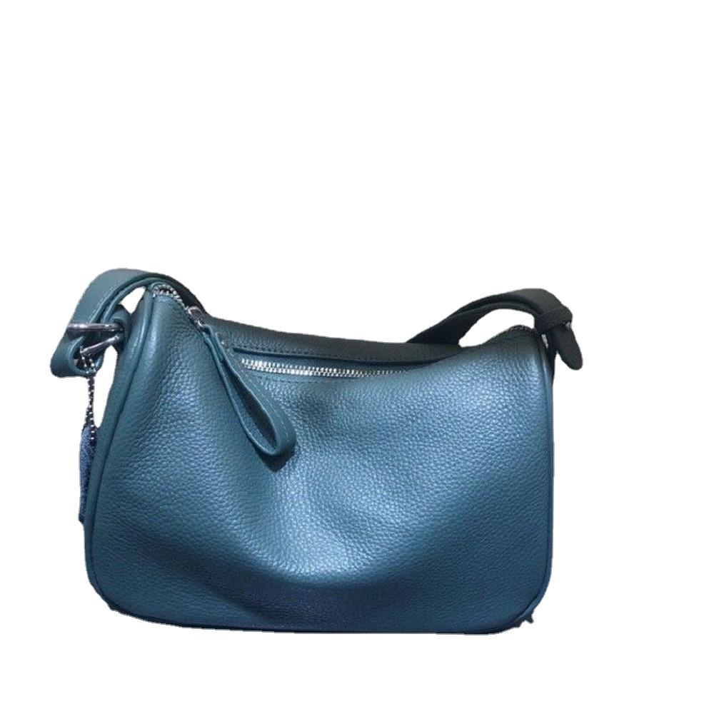 Casual Women's Soft Cowhide Underarm Bag