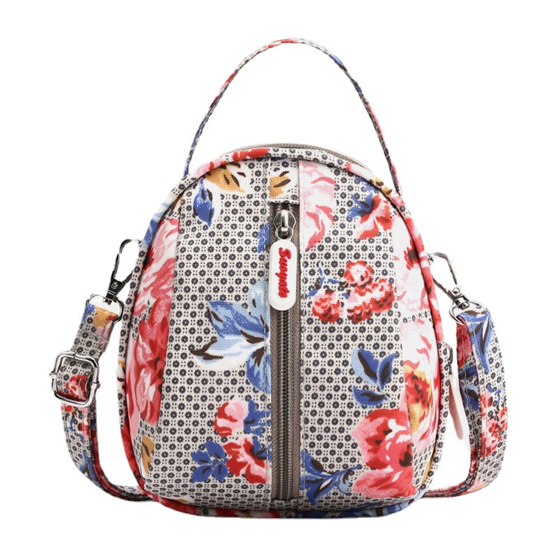 Women Waterproof Light Weight Small Mini Printed Pattern Shoulder Bag Crossbody Phone