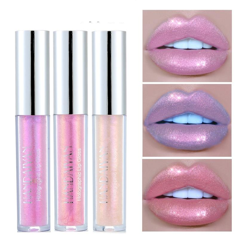 Liquid Crystal Glow Lip Gloss Laser Holographic Makeup - Sheseelady