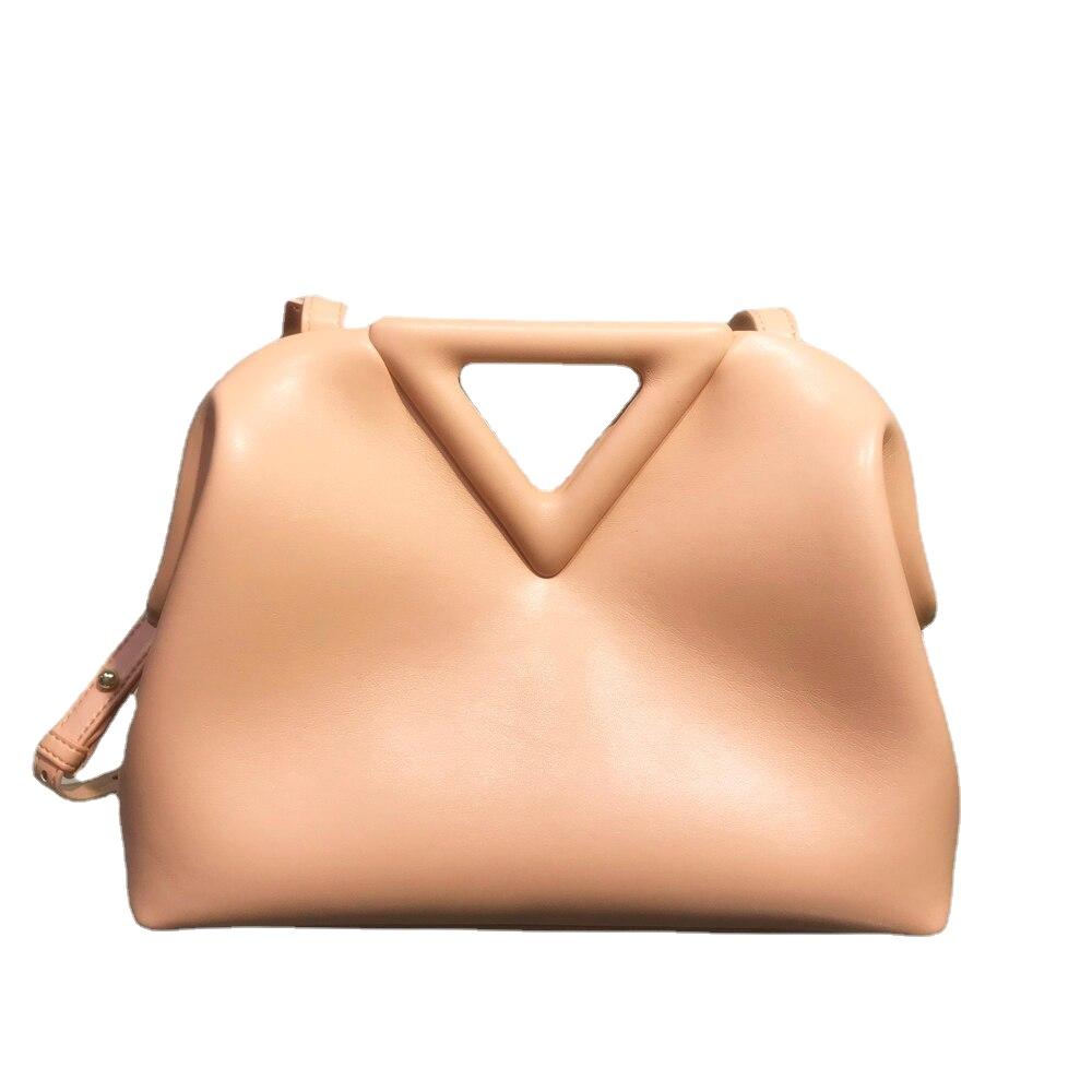 Luxury Casual Women's Triangle Handle Handbags