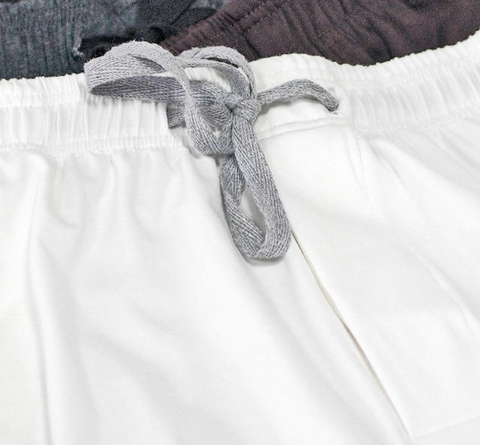 Pijama masculino de algodão para dormir com cordão solto