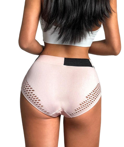 Fashionable Comfortable Women's Seamless Sporty Briefs For Yoga