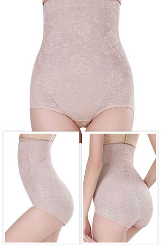 Pop Sexy Ladies' High Waist Cotton Shapewear For Butt Lift & Tummy Sliming